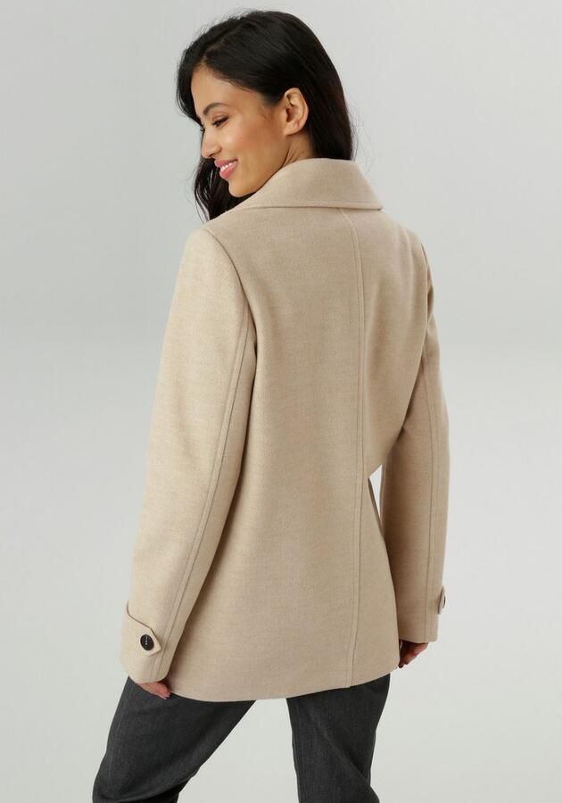 Aniston SELECTED Caban met brede reverskraag nieuwe collectie - Foto 3