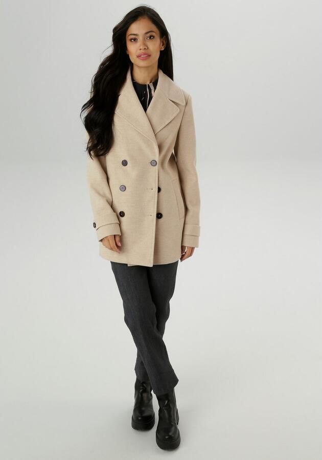 Aniston SELECTED Caban met brede reverskraag nieuwe collectie - Foto 4