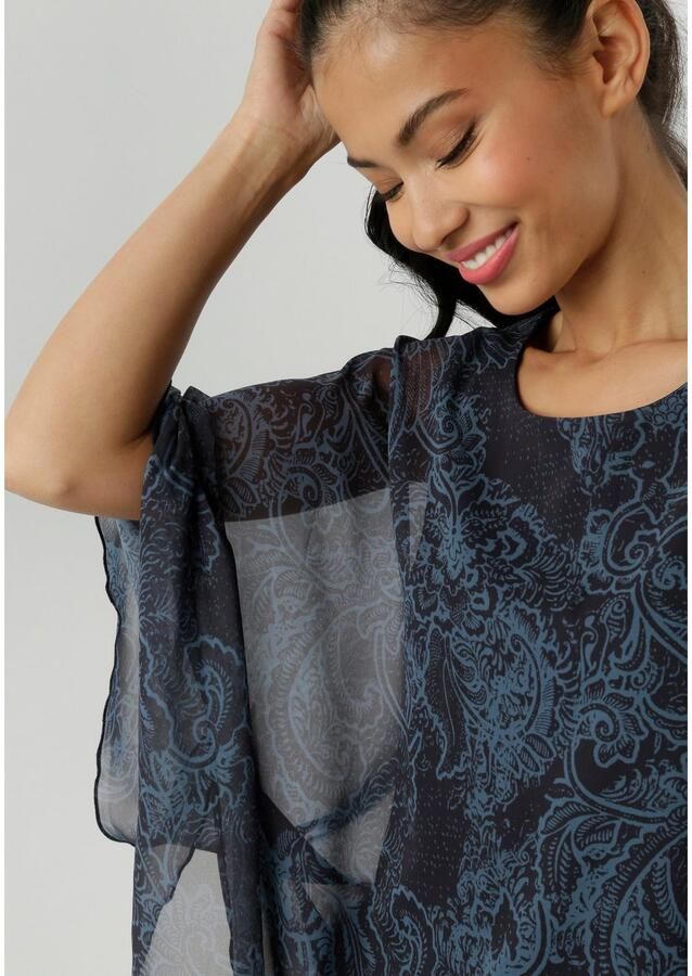 Aniston SELECTED Chiffon blouse in modieuze laagjes-look nieuwe collectie - Foto 3