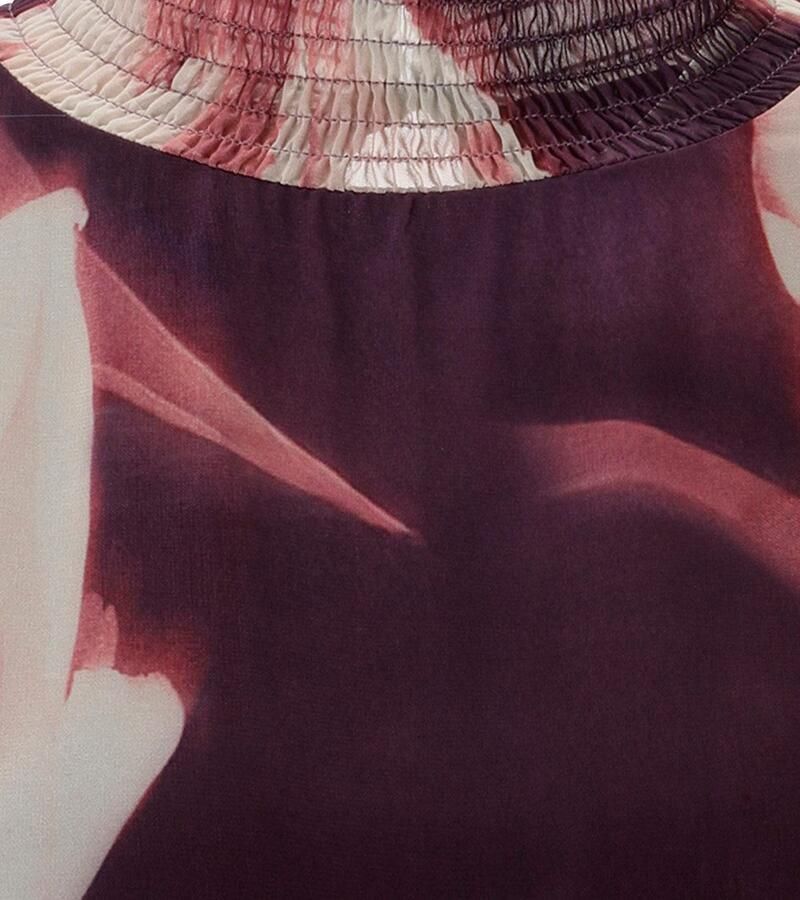 Aniston SELECTED Chiffon blouse met moderne fantasierijke batik-bloe print nieuwe collectie