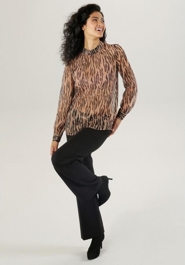 Aniston SELECTED Chiffon blouse transparant - Foto 5