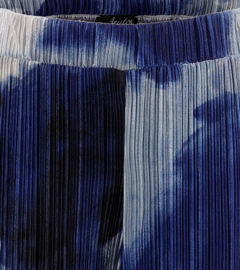 Aniston SELECTED Comfortbroek met plissé en elastische tailleband