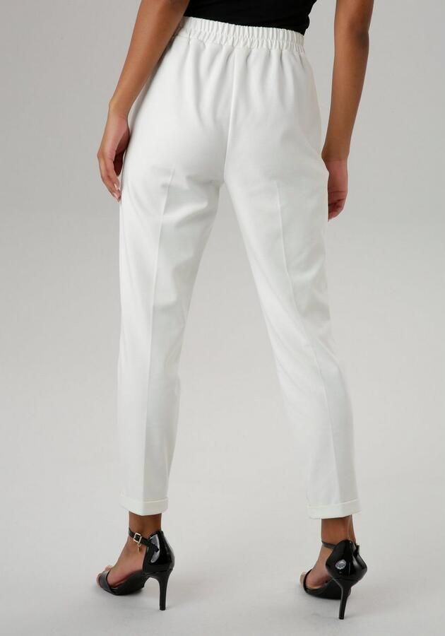 Aniston SELECTED Comfortbroek met plooien - Foto 2