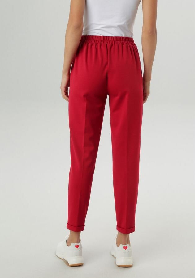 Aniston SELECTED Comfortbroek met plooien - Foto 3