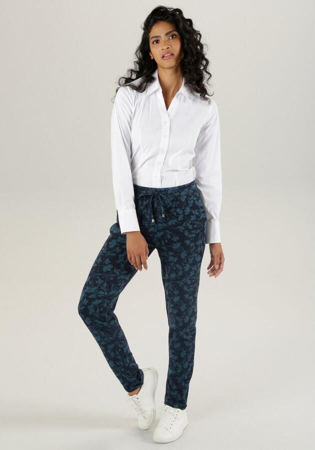 Aniston SELECTED Comfortbroek met praktische steekzakken - Foto 5