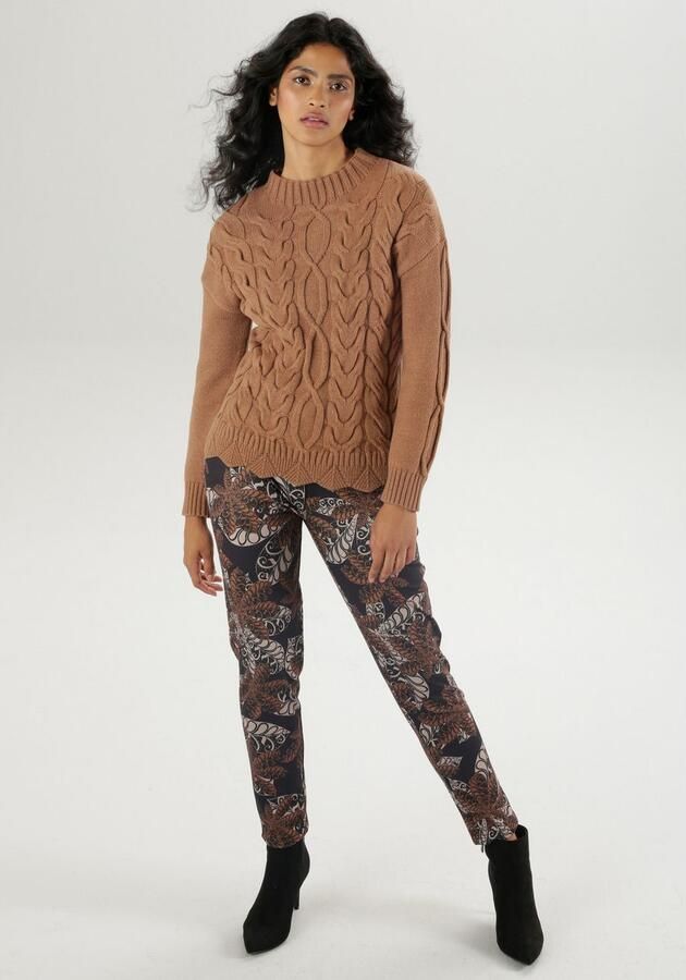 Aniston SELECTED Comfortbroek van stevigere jerseykwaliteit met stretch - Foto 3