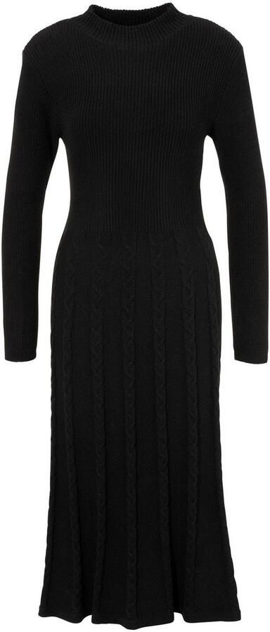 Aniston SELECTED Gebreide jurk met kabelmotief - Foto 7