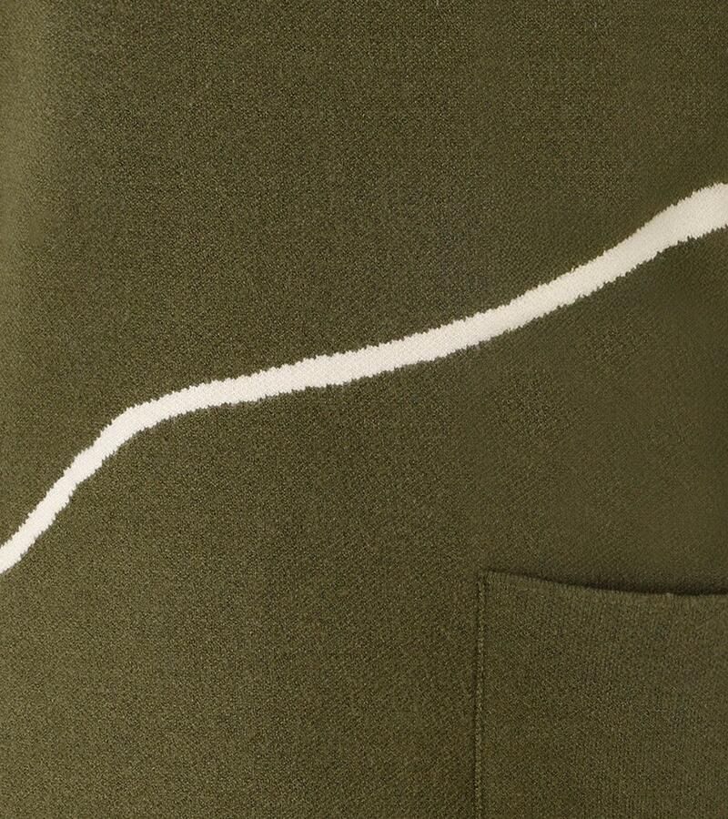 Aniston SELECTED Gebreide trui Highlight met opgestikte gebreide zak aan de voorkant NIEUWE COLLECTIE