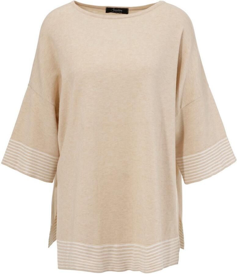 Aniston SELECTED Gebreide trui in casual ponchostijl - Foto 2