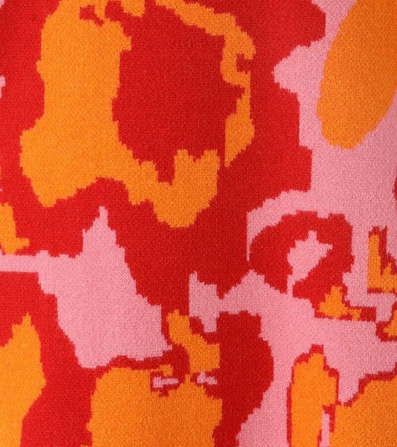 Aniston SELECTED Gebreide trui in opvallend bloemmotief en krachtige kleuren nieuwe collectie