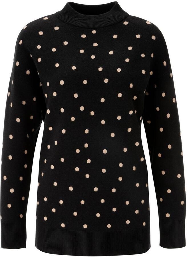 Aniston SELECTED Gebreide trui met elegant jacquard-patroon nieuwe collectie - Foto 2