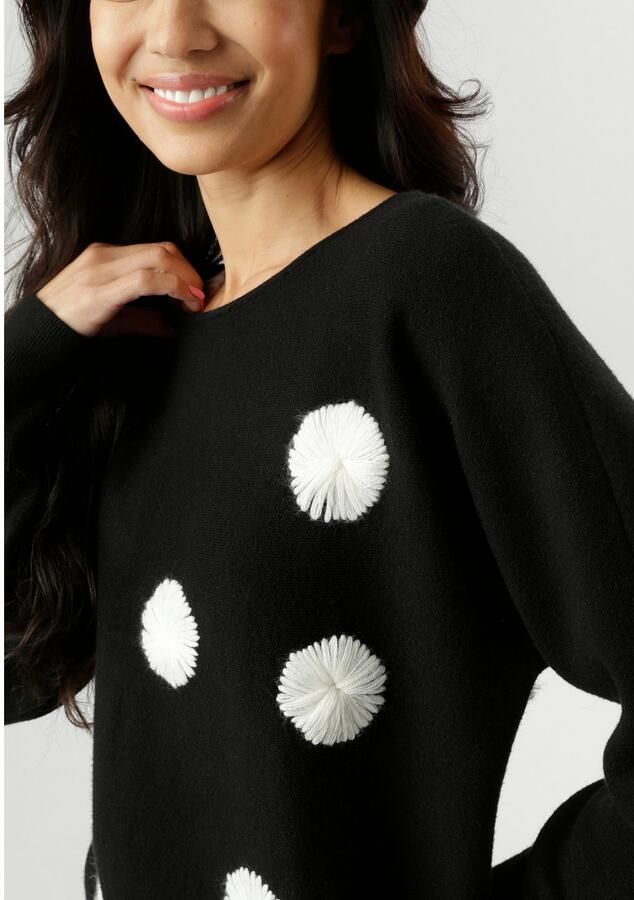 Aniston SELECTED Gebreide trui met extravagante opgestikte stippen voor nieuwe collectie - Foto 3