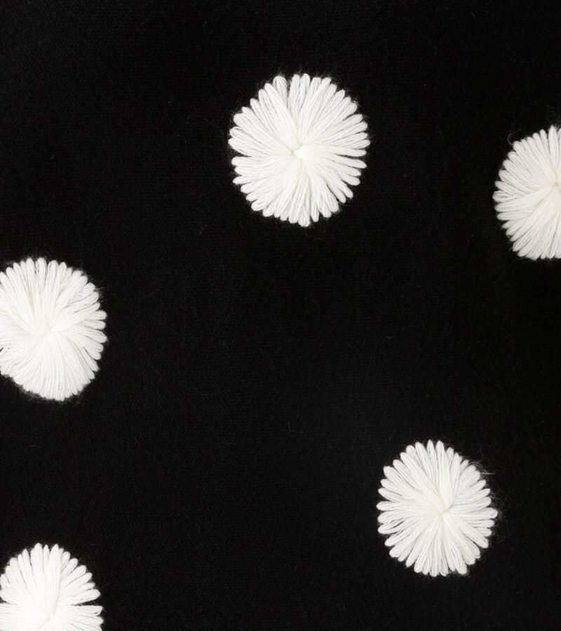 Aniston SELECTED Gebreide trui met extravagante opgestikte stippen voor nieuwe collectie