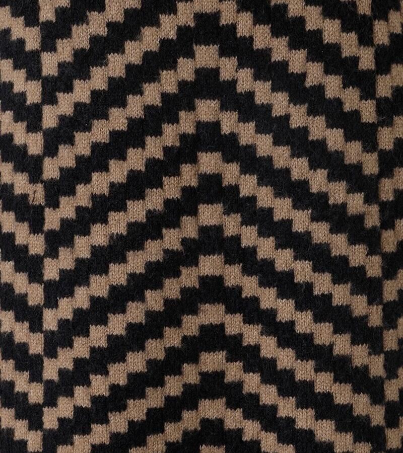 Aniston SELECTED Gebreide trui met ingebreid zigzag-alloverpatroon nieuwe collectie