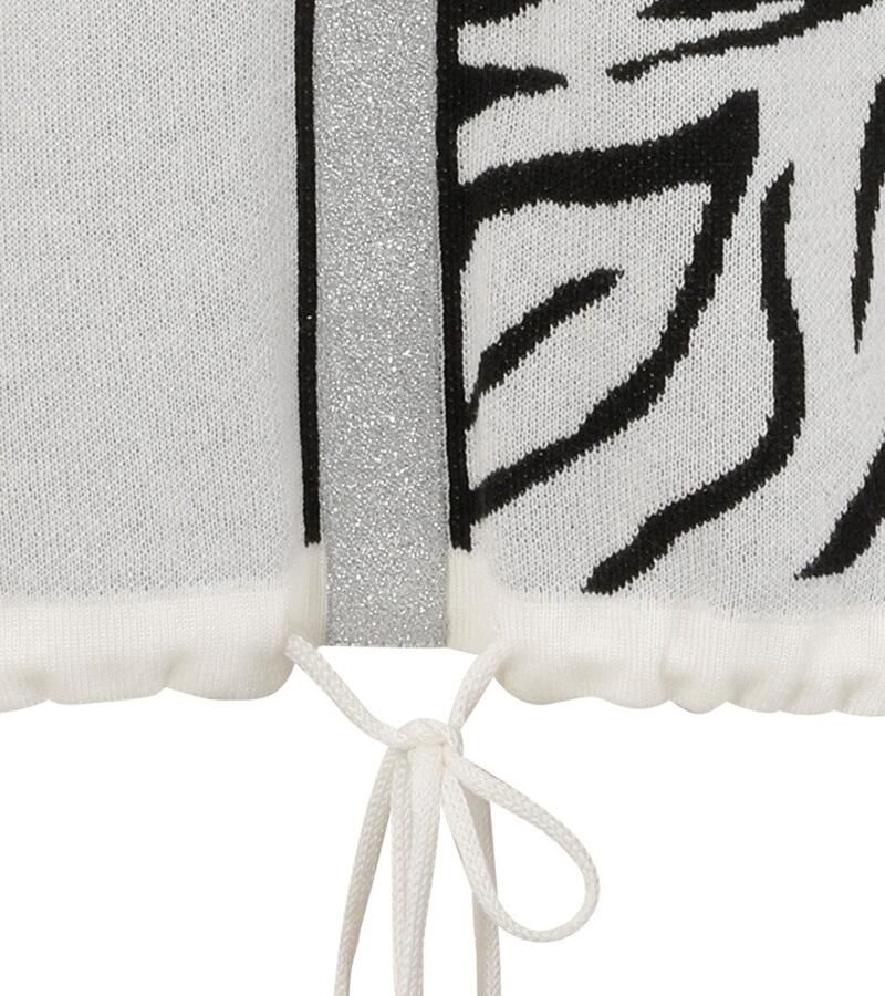 Aniston SELECTED Gebreide trui met tunnelkoord aan de zoom en glanzende band