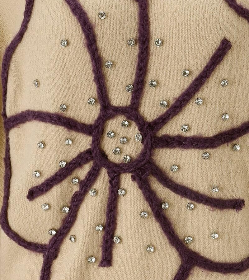 Aniston SELECTED Gebreide trui voor bezet met fonkelende glittersteentjes nieuwe collectie