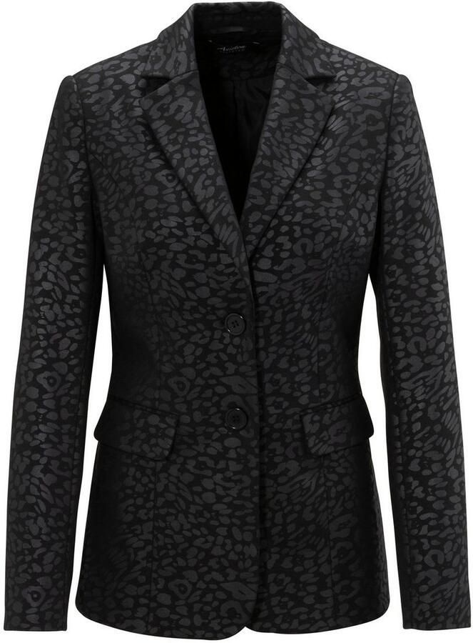 Aniston SELECTED Jasje met licht glanzend dierenprint