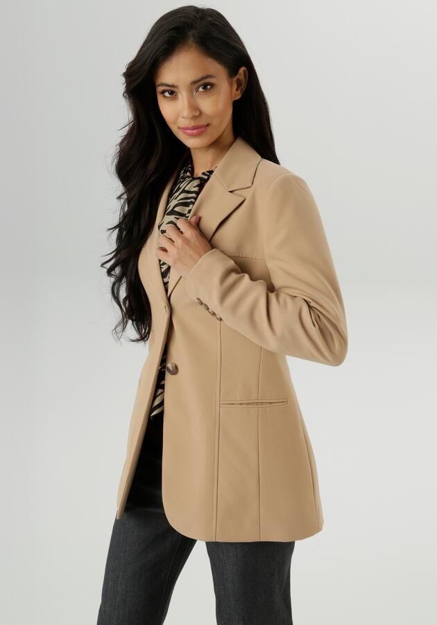 Aniston SELECTED Jasje met reverskraag en paspelzakken nieuwe collectie - Foto 10