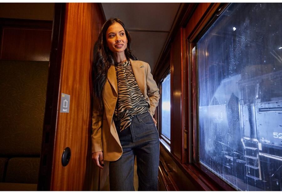 Aniston SELECTED Jasje met reverskraag en paspelzakken nieuwe collectie - Foto 6