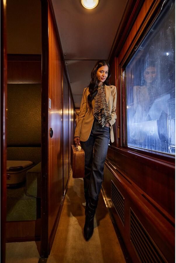 Aniston SELECTED Jasje met reverskraag en paspelzakken nieuwe collectie - Foto 9