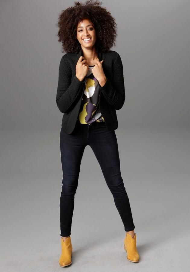 Aniston SELECTED Jasje met structuur - Foto 4