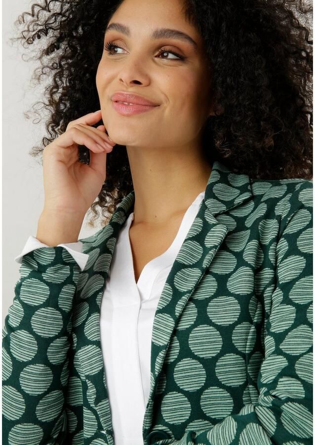 Aniston SELECTED Jerseyblazer met gestreepte stippen - Foto 2