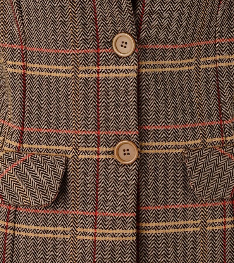 Aniston SELECTED Jerseyblazer met klassiek pied-de-poule en ruitpatroon nieuwe collectie