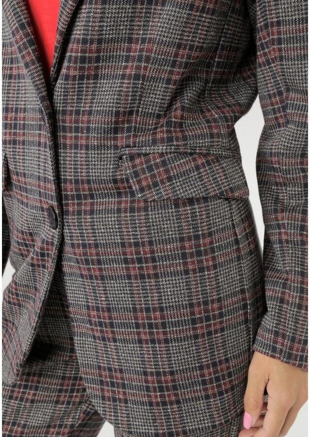 Aniston SELECTED Jerseyblazer met klassiek ruitmotief nieuwe collectie - Foto 2