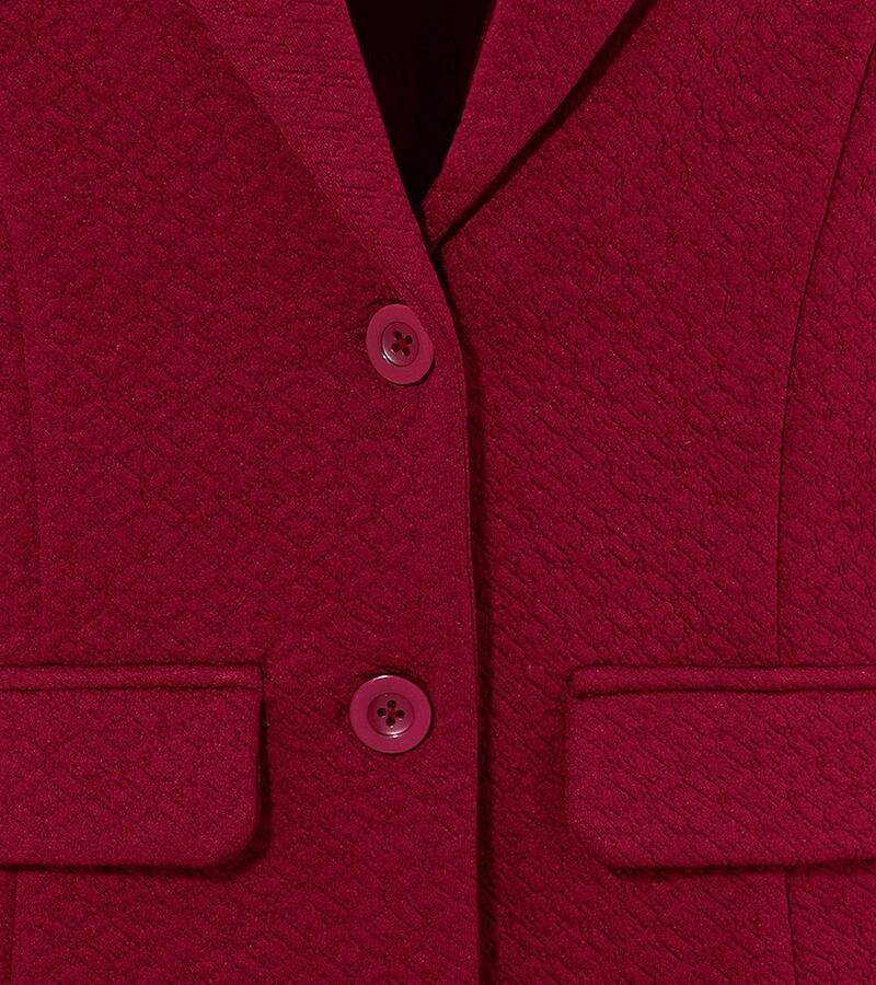 Aniston SELECTED Jerseyblazer met structuurmotief