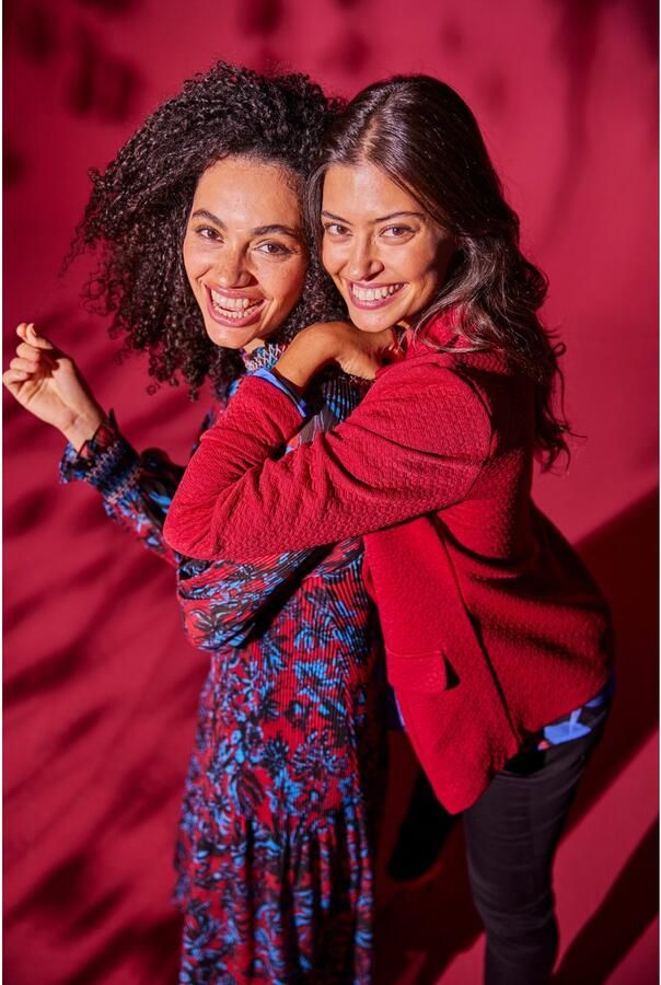 Aniston SELECTED Jerseyblazer met structuurmotief - Foto 7