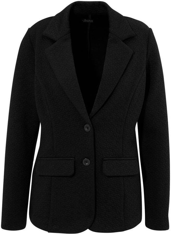 Aniston SELECTED Jerseyblazer met structuurmotief - Foto 2