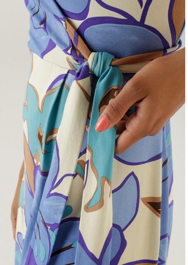 Aniston SELECTED Jerseyjurk in elegante wikkel-look - Foto 2