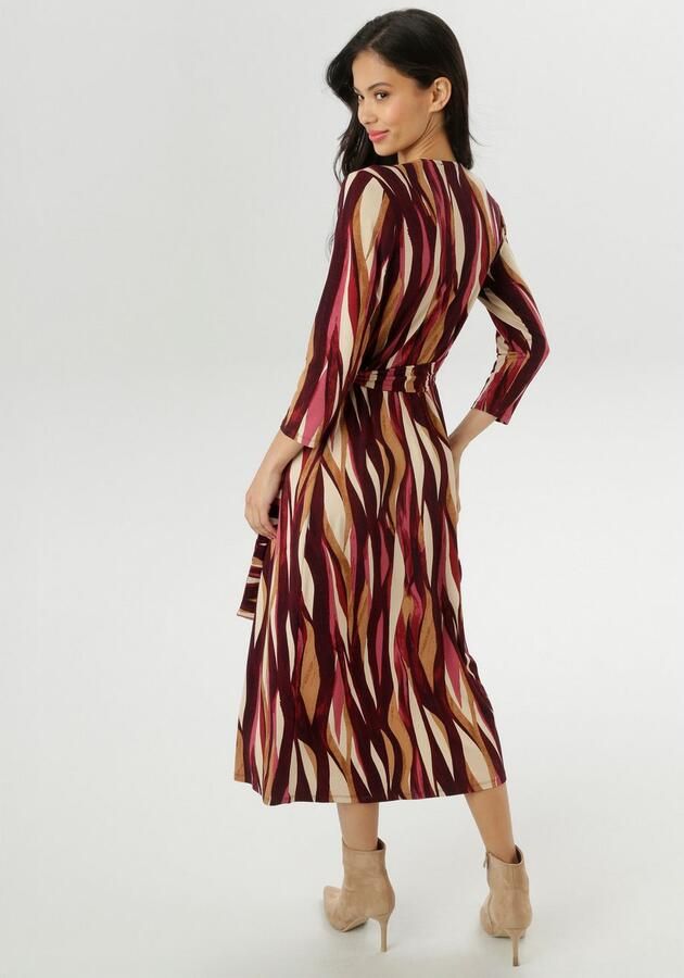 Aniston SELECTED Jerseyjurk in elegante wikkel-look nieuwe collectie - Foto 3