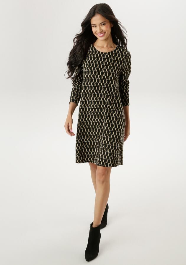 Aniston SELECTED Jerseyjurk in lichte a-lijn vorm nieuwe collectie - Foto 7