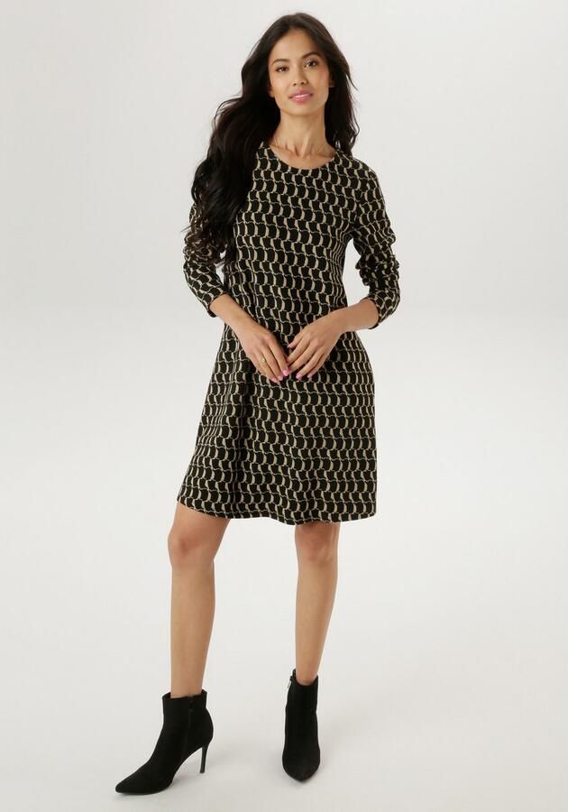 Aniston SELECTED Jerseyjurk in lichte a-lijn vorm nieuwe collectie - Foto 2