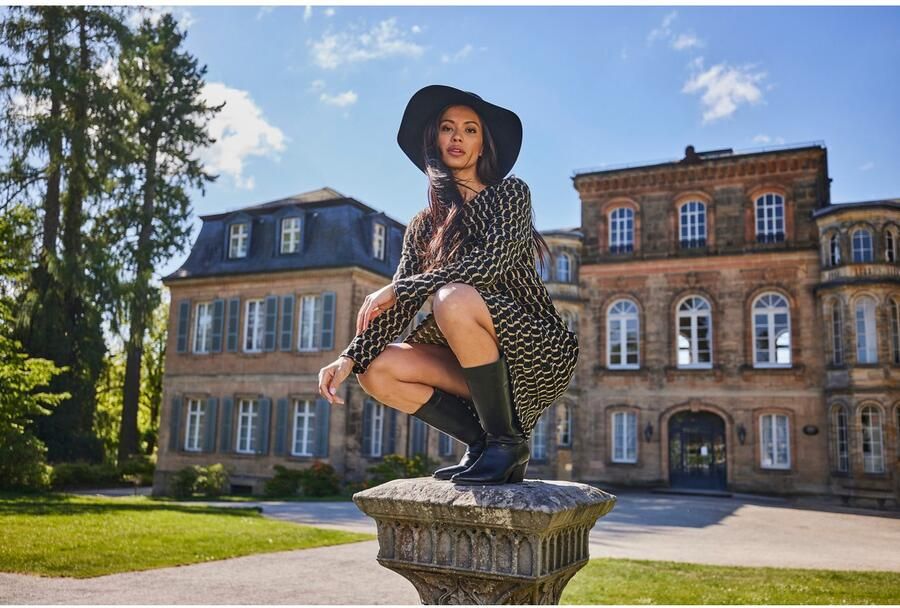 Aniston SELECTED Jerseyjurk in lichte a-lijn vorm nieuwe collectie - Foto 5