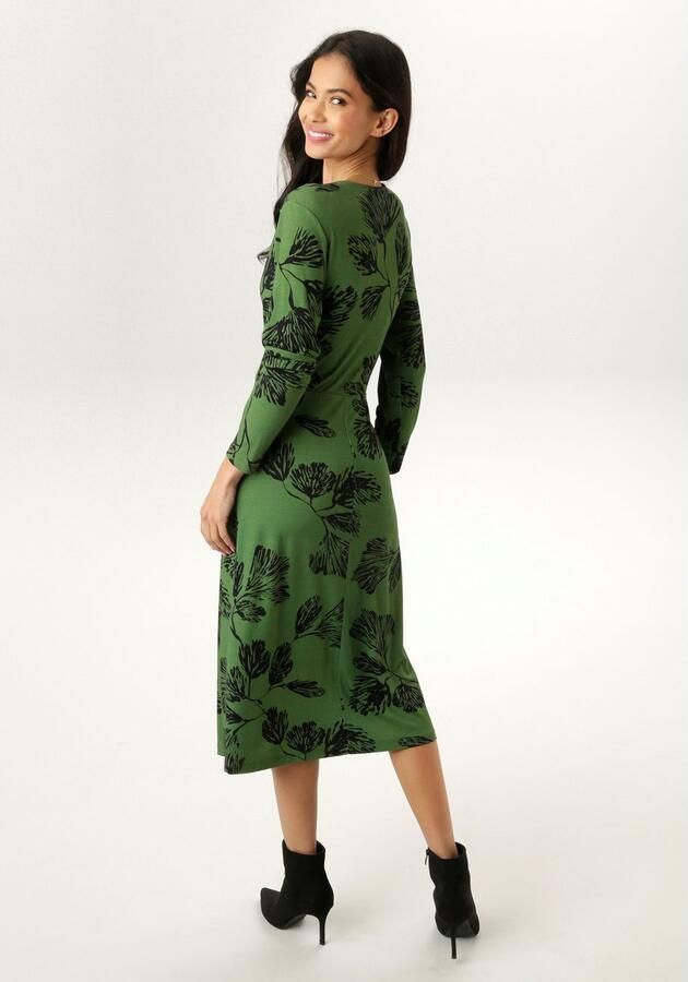 Aniston SELECTED Jerseyjurk in wikkel-look nieuwe collectie - Foto 3