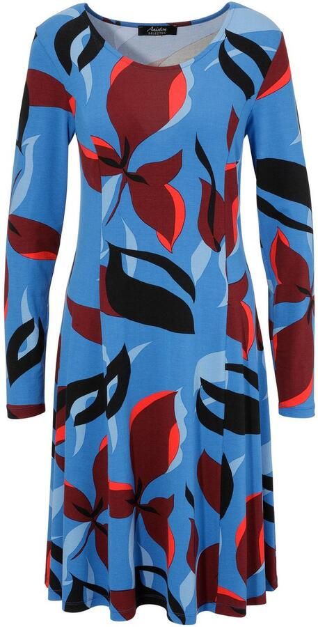 Aniston SELECTED Jerseyjurk met een lichte a-vorm - Foto 6