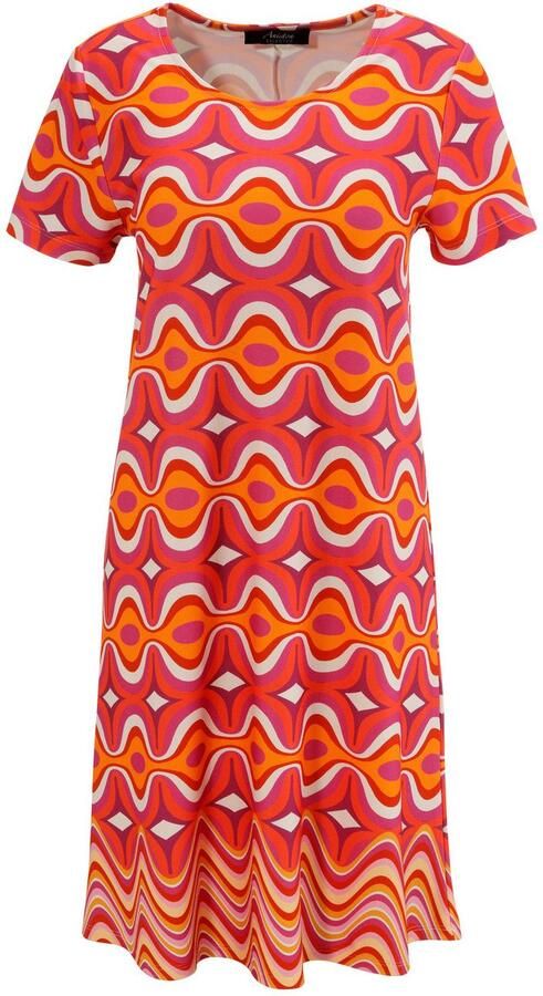 Aniston SELECTED Jerseyjurk met een lichte a-vorm - Foto 8