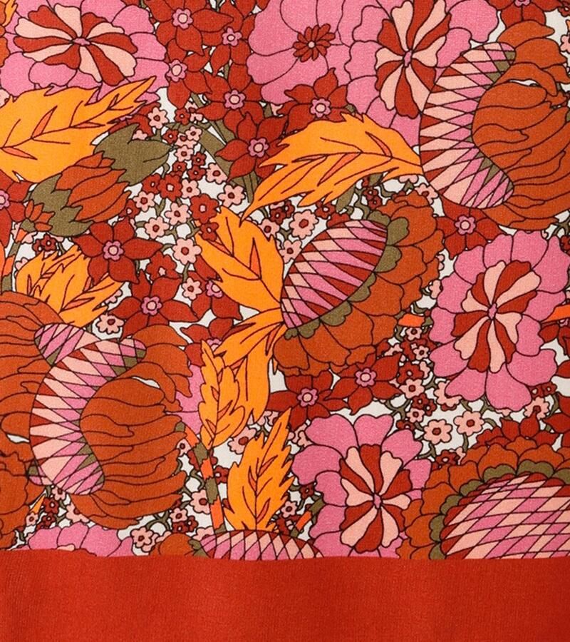 Aniston SELECTED Jerseyjurk met fantasierijke bloe - en bloesemprint nieuwe collectie