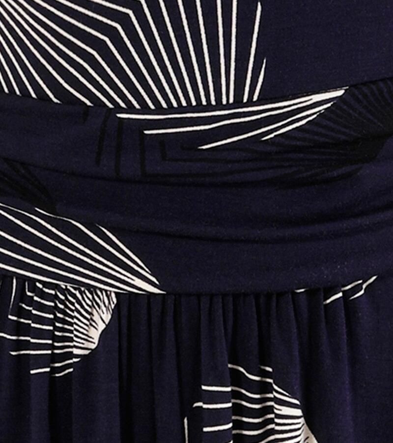 Aniston SELECTED Jerseyjurk met figuurnauwkeurige rimpelingen in de taille