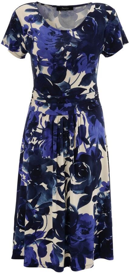 Aniston SELECTED Jerseyjurk met geraffineerde tailleband - Foto 6