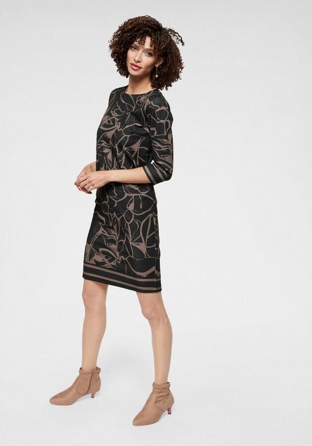 Aniston SELECTED Jerseyjurk met interessante print all-over - Foto 3