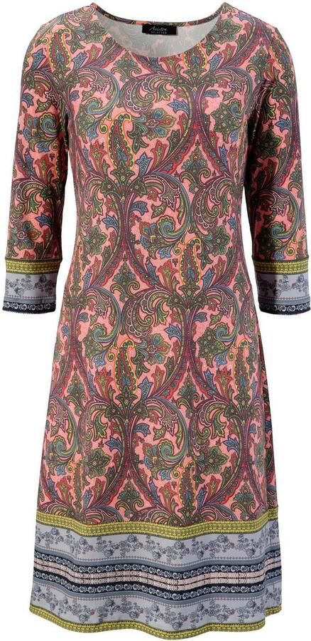 Aniston SELECTED Jerseyjurk met kleurrijk motief - Foto 9