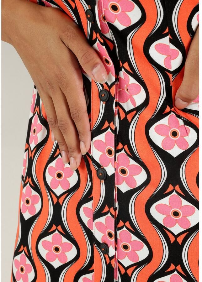 Aniston SELECTED Jerseyjurk met knoopsluiting - Foto 2