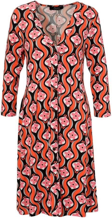 Aniston SELECTED Jerseyjurk met knoopsluiting - Foto 7