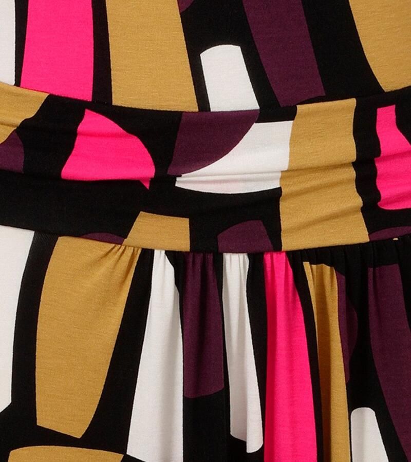 Aniston SELECTED Jerseyjurk met moderne grafische allover-print nieuwe collectie