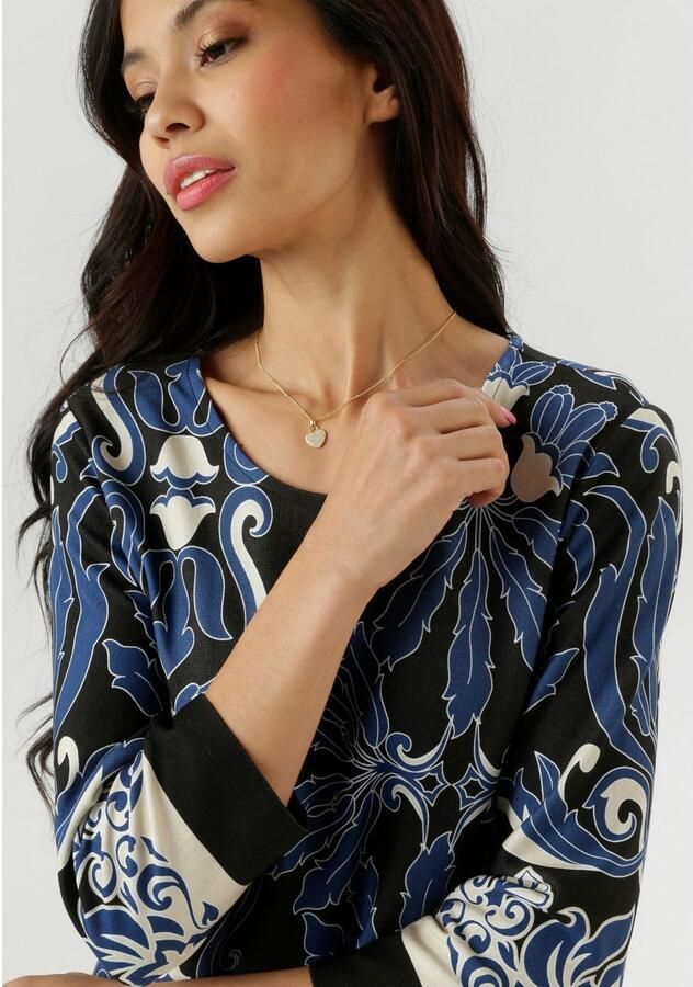 Aniston SELECTED Jerseyjurk met orna ten- en rankendruk allover nieuwe collectie - Foto 2