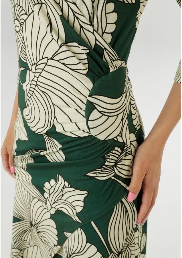 Aniston SELECTED Jerseyjurk met v-hals in wikkel-look nieuwe collectie