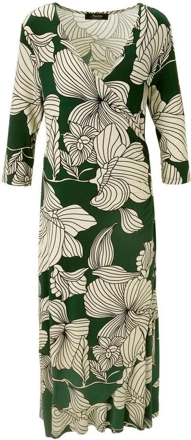 Aniston SELECTED Jerseyjurk met v-hals in wikkel-look nieuwe collectie - Foto 7